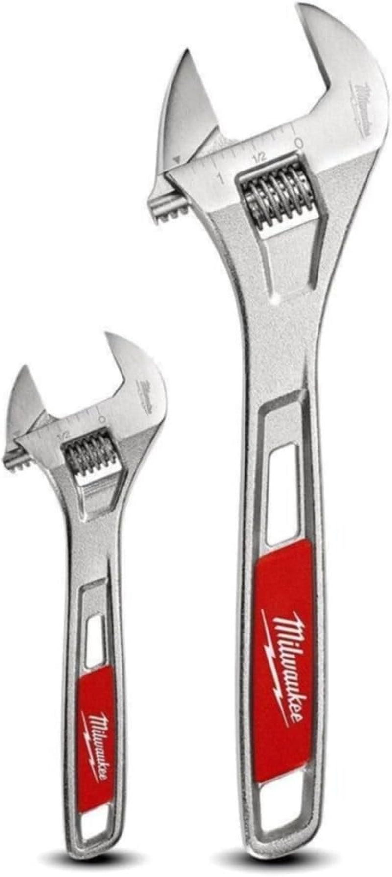 Milwaukee Adjustable Wrench Set – 6” & 10” (Model 48-22-7400)
