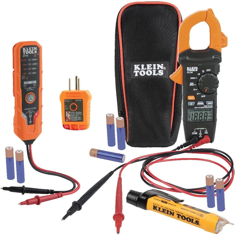 Klein Tools CL120VP  – Clamp Meter, Voltage Tester 