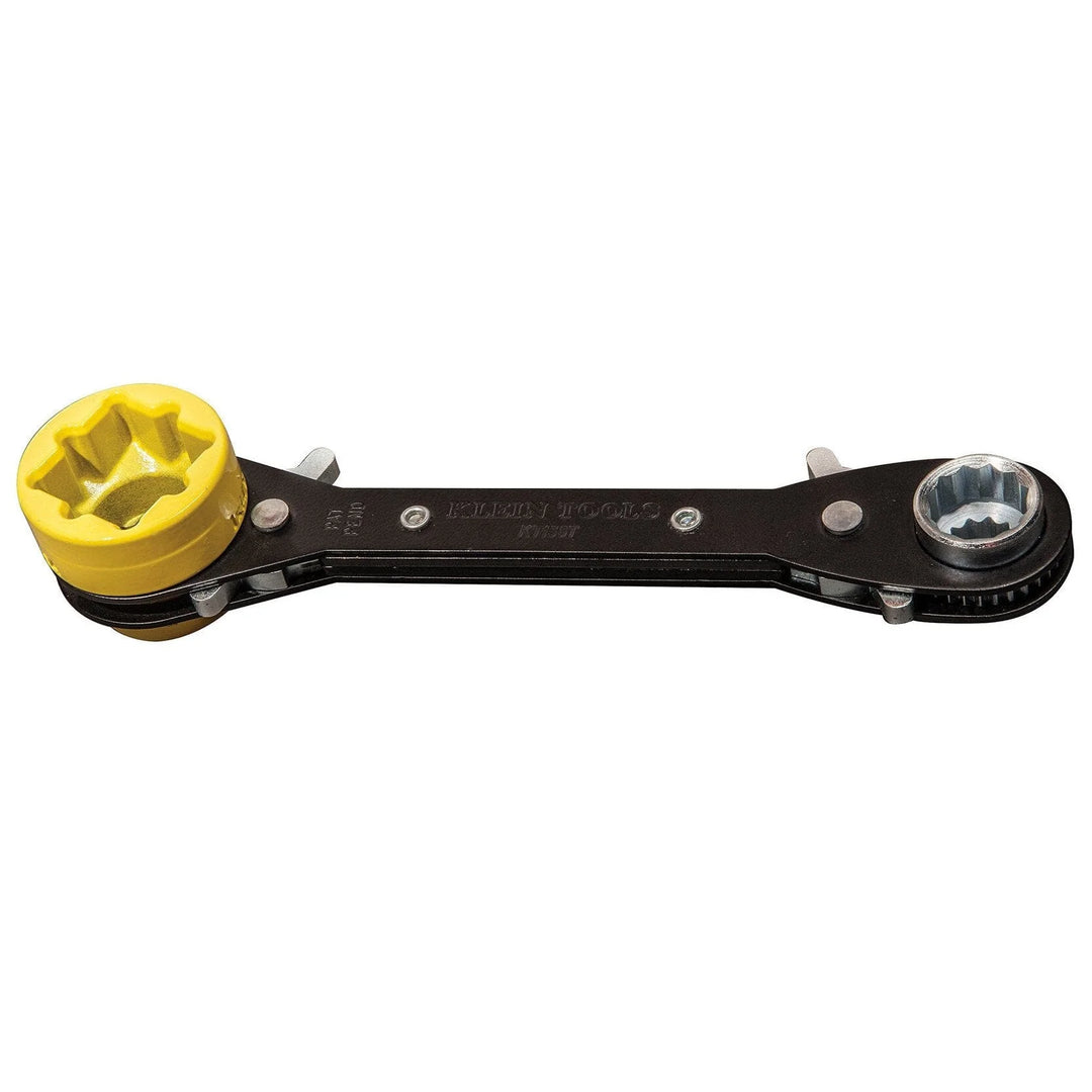 Klein - 6-In-1 Linemans Ratcheting Wrench 