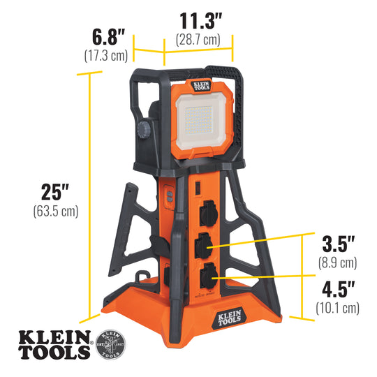 Klein Powerhub 1 Jobsite Power and Lighting System - 29610