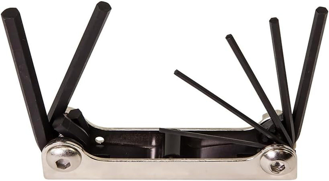 Klein Tools 70582 Folding Hex Key Set, 7-Key, Metric Sizes