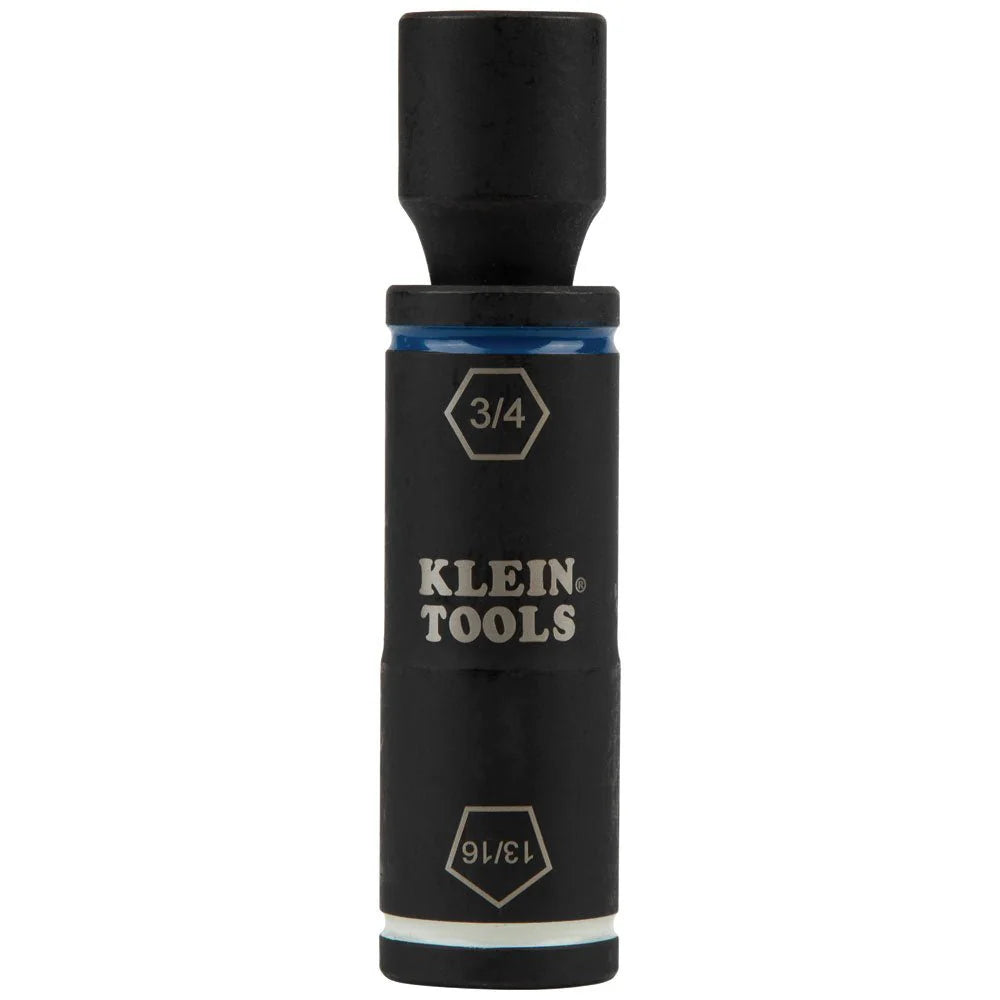 Klein 2-In-1 Penta Hex Flip Socket W/Adapter - 66080