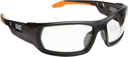 Klein Tools Safety Glasses, ANSI Z87.1+ Pro Full Frame, Clear Lenses, UV Protection, Anti-Fog, Scratch Resistant