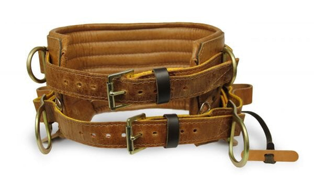 Jelco Linemans Belt 551 Series 4 D-Ring Tradition Belt W/Tongue Buckle - 867__