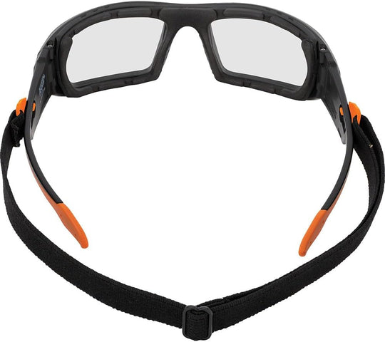 Klein Tools Safety Glasses, ANSI Z87.1+ Pro Full Frame, Clear Lenses, UV Protection, Anti-Fog, Scratch Resistant