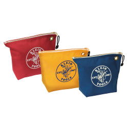 Klein Assorted Canvas Zipper Bags, 3-Pack - 5539CPAK - main view 1