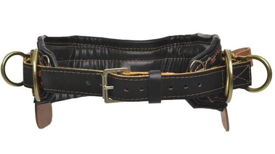 Jelco Lineman Belt Inline 4 D-Ring 556 Series Black Belt - 803