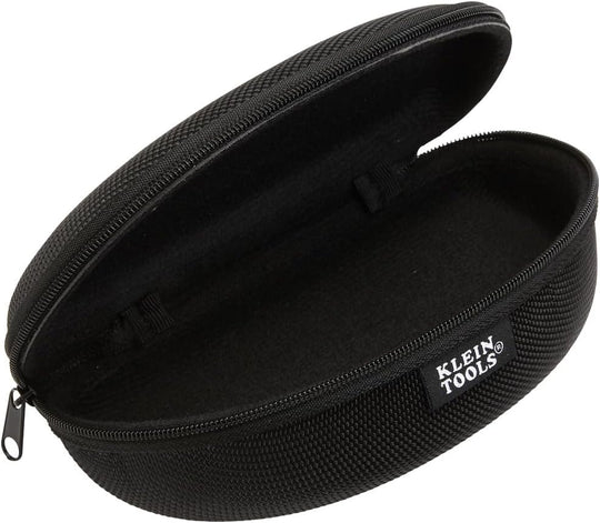 Klein Tools 60176 Safety Glasses Case, Hard Eye Protection Case with Zipper Closure