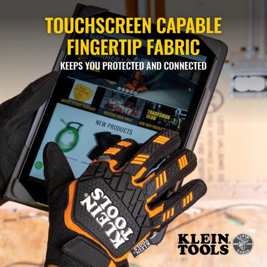 Klein Tools Work Gloves, Heavy-Duty & Touchscreen-Capable