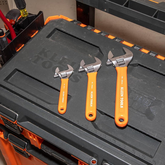 Klein Tools: Adjustable Wrench Set, 6-Inch, 8-Inch, 10-Inch