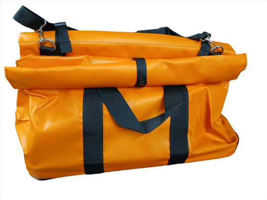 J.L. Matthews Big Mouth Orange Tool Bag W/ Shoulder Strap - 62-609
