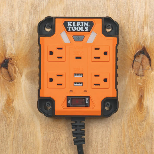 Klein Powerbox 1, Magnetic Power Strip W/Integrated LED Lights 29601