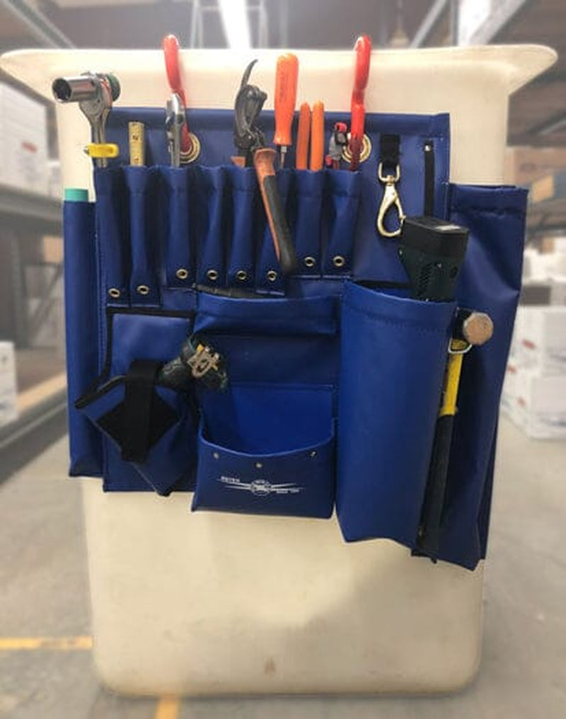 Estex Aerial Blue Tool Apron W/ Magnet - 1829-WDE