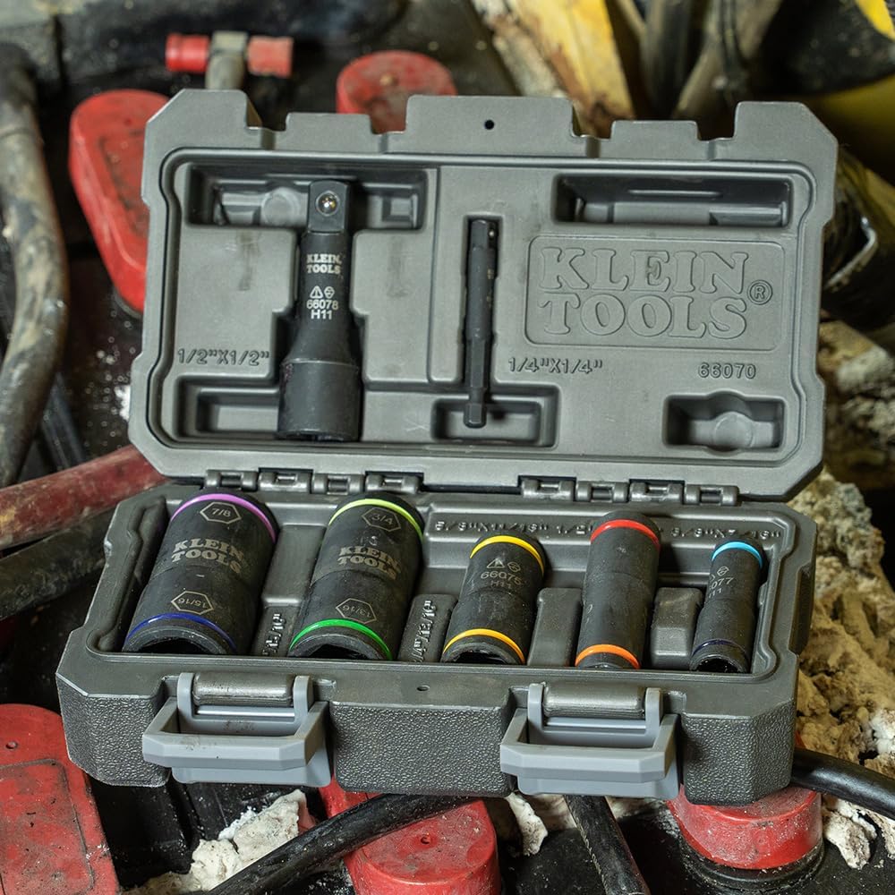 Klein Tools:  9/16- and 1/2-Inch Flip Socket