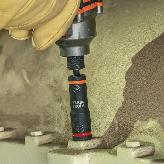 Klein Tools:  9/16- and 1/2-Inch Flip Socket