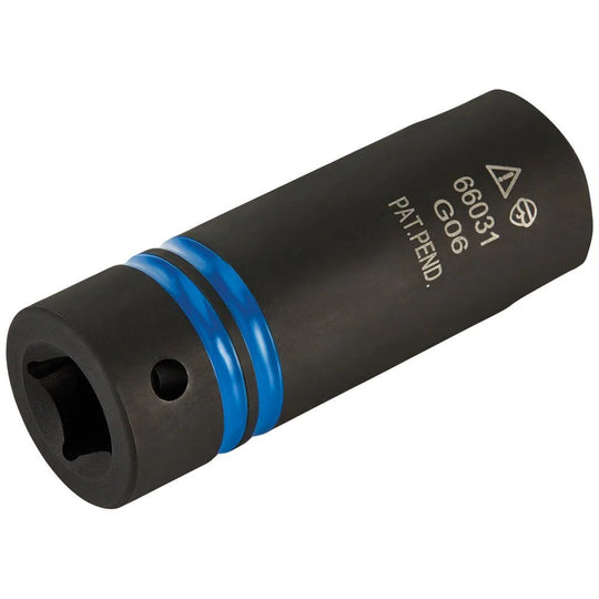 Klein 3-In-1 Slotted Impact 12-Point Socket - 66031