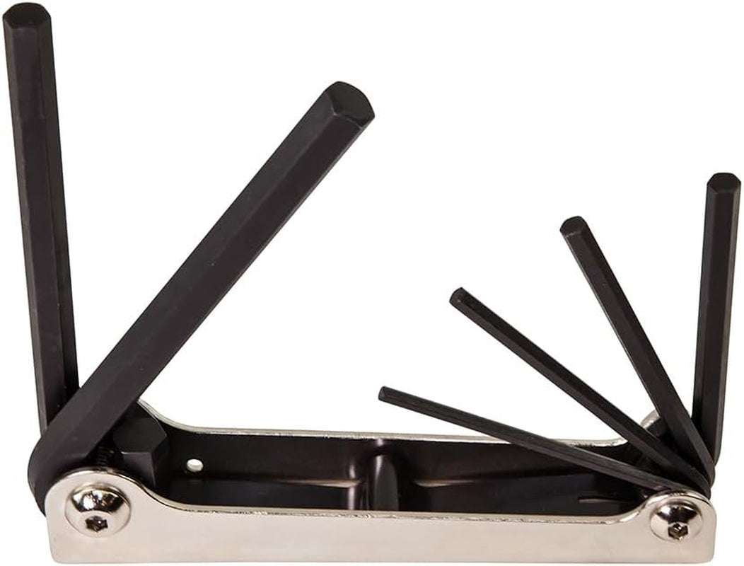 Klein Tools 70582 Folding Hex Key Set, 7-Key, Metric Sizes
