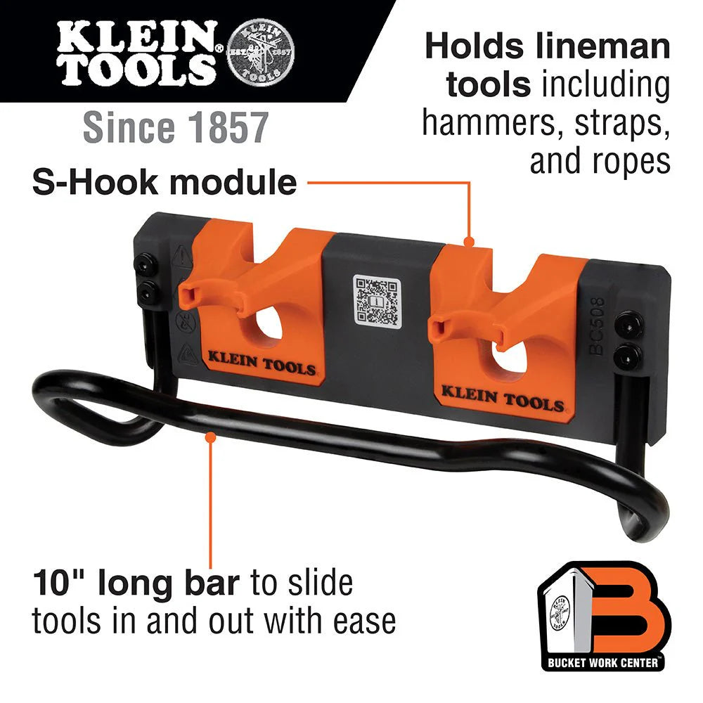 Klein Utility Bar Storage Module S-Hook Module - BC508S