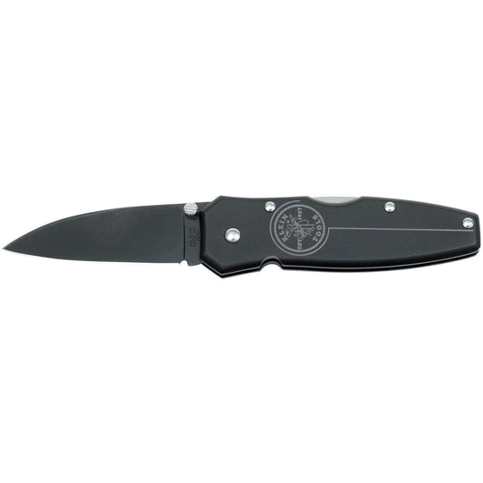 Klein Black Lightweight Lockback Knife 2-1/4'' Drop Point Blade - 44000-BLK