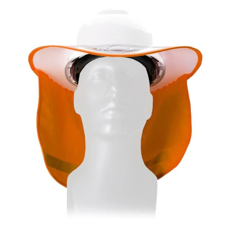 Snap Brim Arc Tested Full Brim Hard Hat Sun Shade - ARC-WB