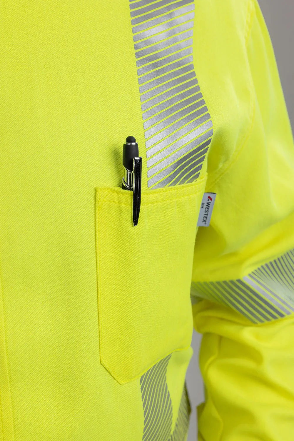 NSA DRIFIRE Hi-Vis Work Shirt Class 3 FR Workwear - SHRTV3C3