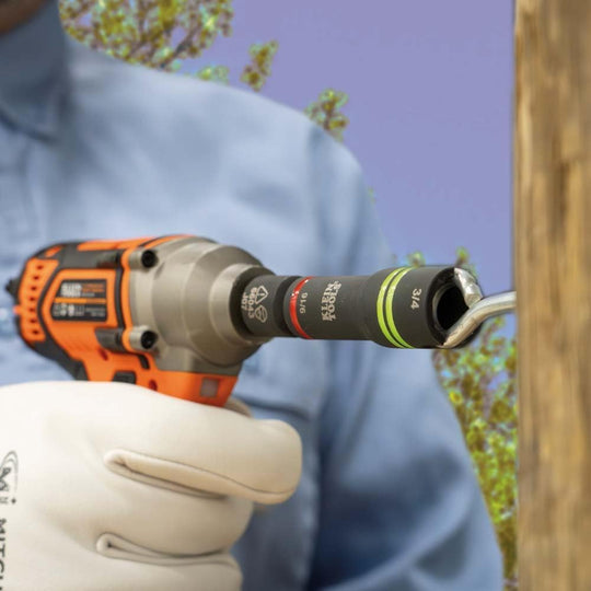 Klein 5-In-1 Mini Impact Socket and 3-In-1 Flip Impact Socket Set