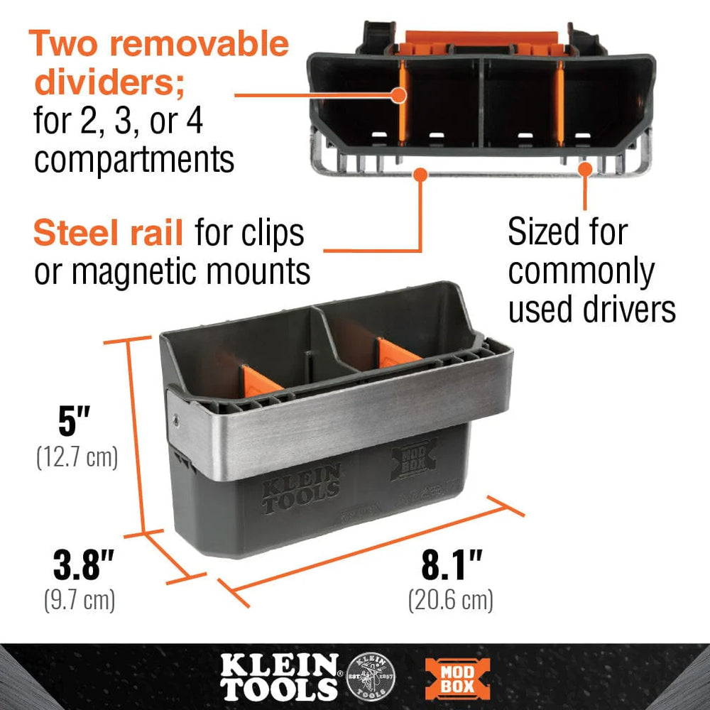 Klein Modbox™ Tool Carrier Rail Attachment- 54814MB