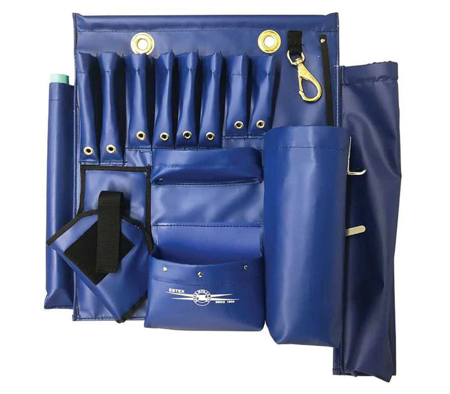 Estex Aerial Blue Tool Apron W/ Magnet - 1829-WDE