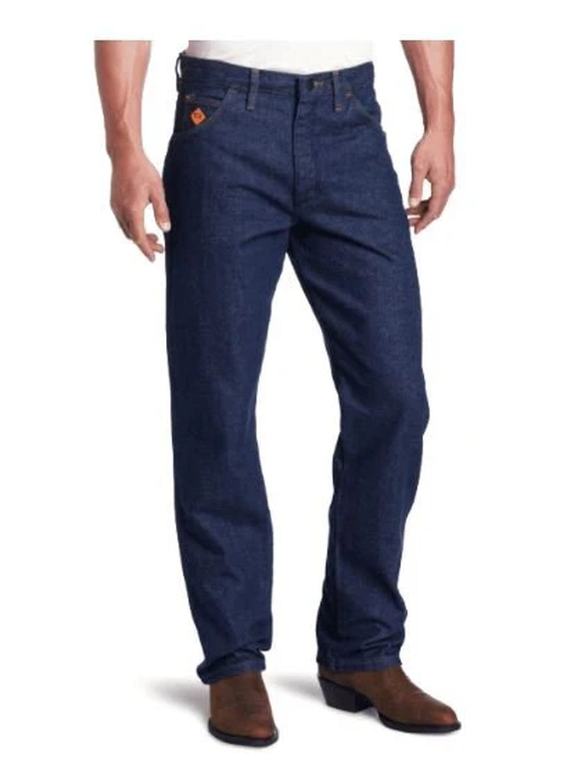 Wrangler Men'S Flame Resistant Relaxed Fit Jeans - FR31MWZ