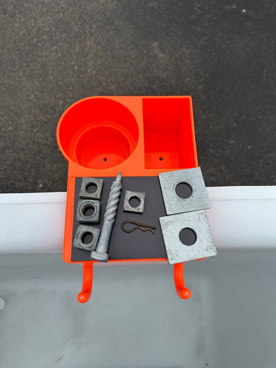 Line Work 4N1 Tool Organizer Linemen Tool Holder W/ Magnet - 1002