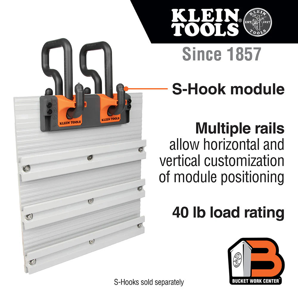 Klein BC100S Wall Assembly, S-Hook Module