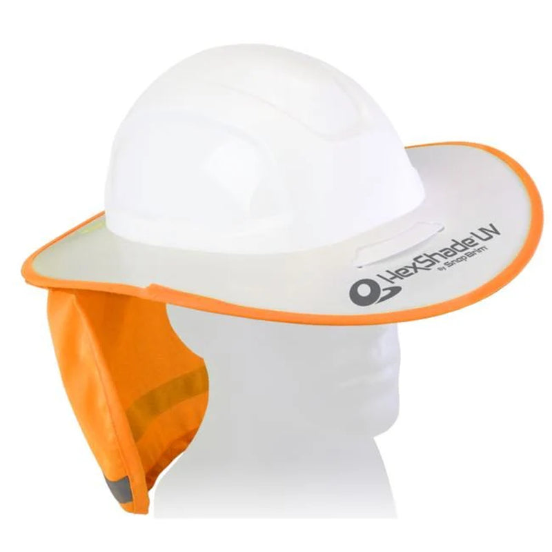 Snap Brim Arc Tested Full Brim Hard Hat Sun Shade - ARC-WB
