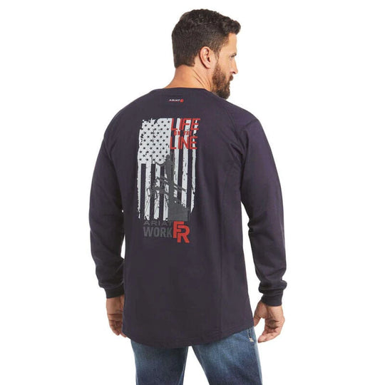 Ariat - Men’S FR Air Life on the Line T-Shirt