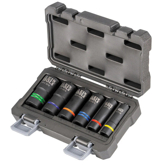 Klein 2-In-1 6 Piece Socket Set W/Nut Runner - 660KIT2