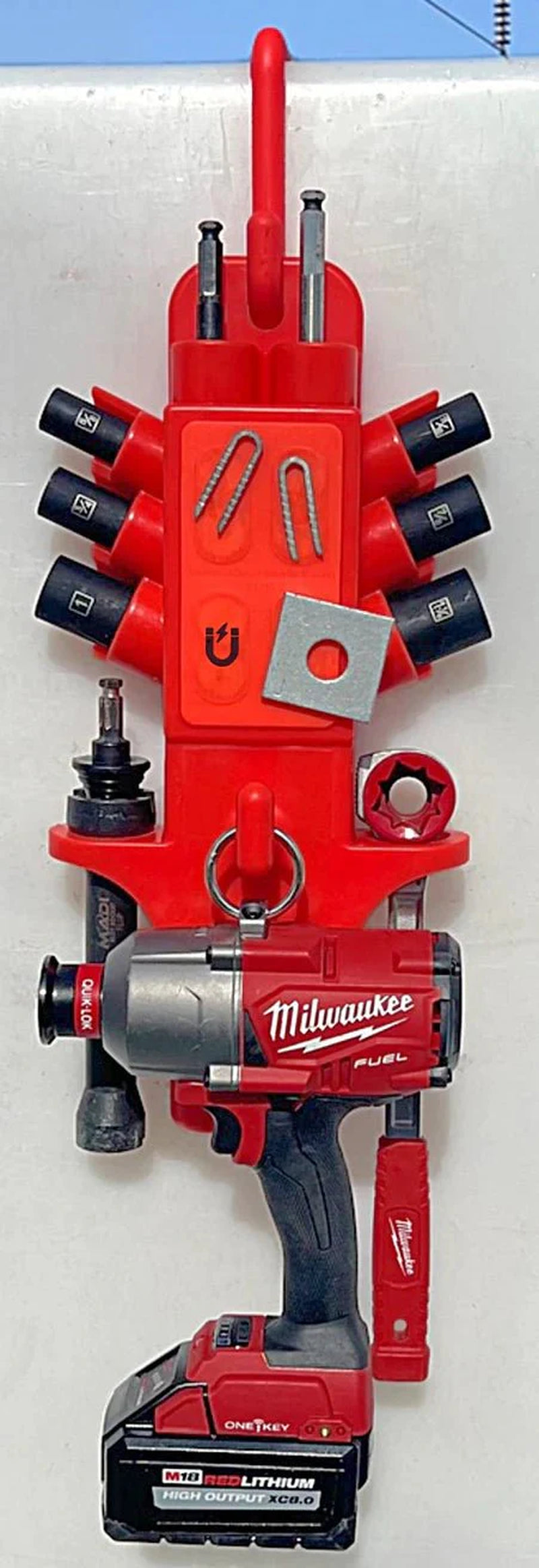 Line Work Linemen Socket Pocket W/One 3" Hook - 1015