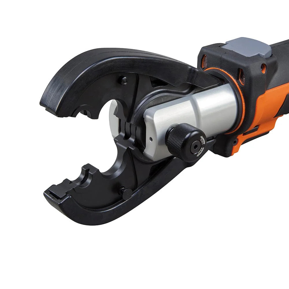 Klein Battery Operated Crimper, BG Die/D3 Groove, 2 Ah - BAT207T1