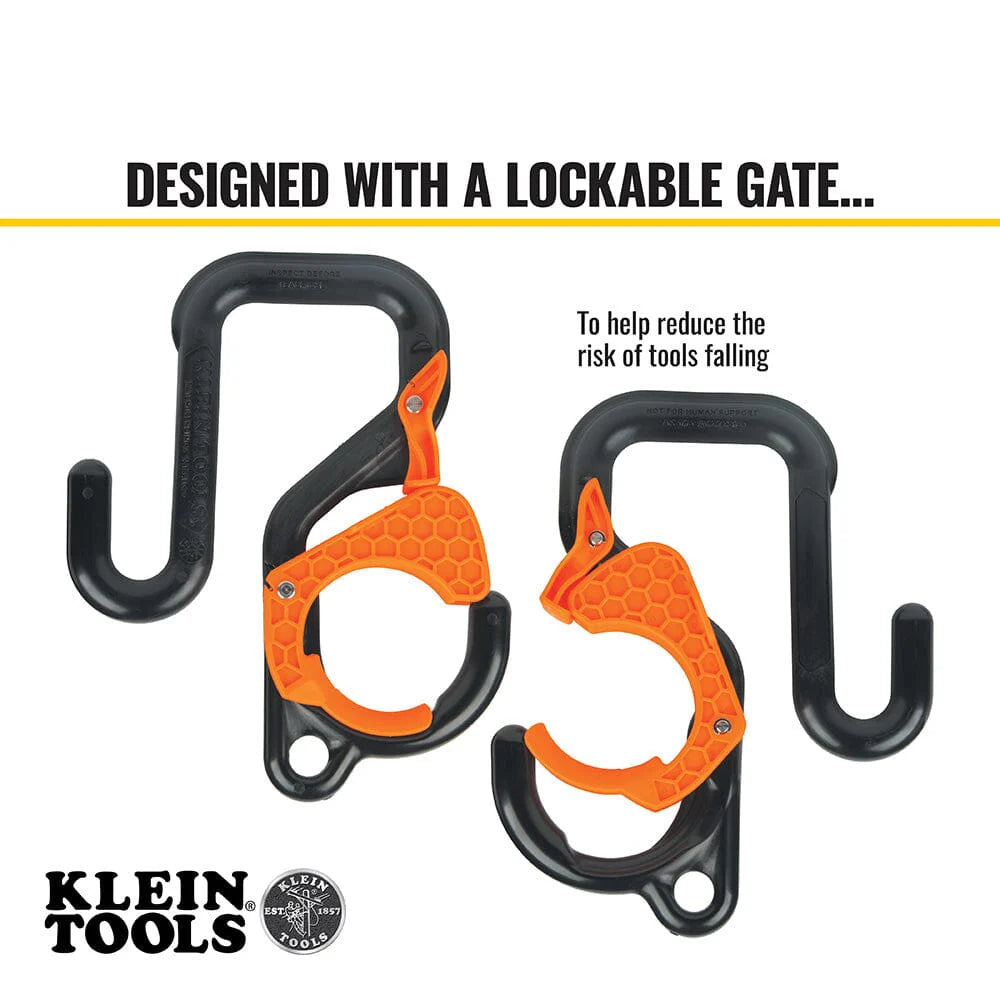 Klein 3" Lineman Locking Gate Bucket Hook - 5144LG3