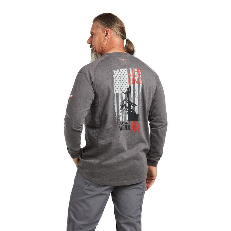 Ariat - Men’S FR Air Life on the Line T-Shirt