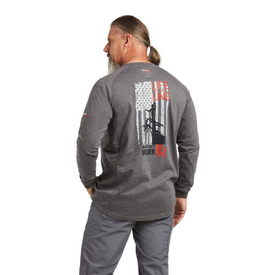 Ariat - Men’S FR Air Life on the Line T-Shirt